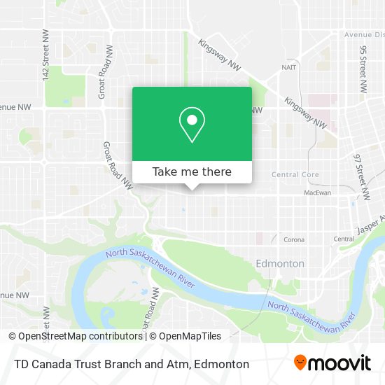 TD Canada Trust Branch and Atm plan