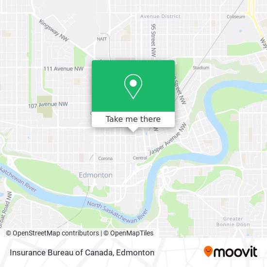 Insurance Bureau of Canada map