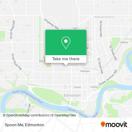 Spoon Me map