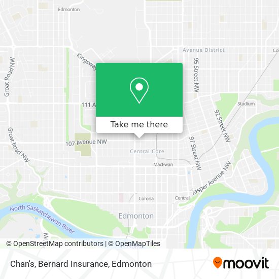 Chan's, Bernard Insurance map