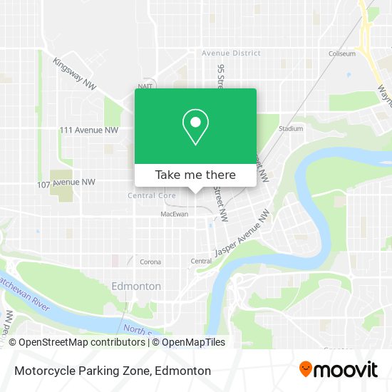 Motorcycle Parking Zone plan