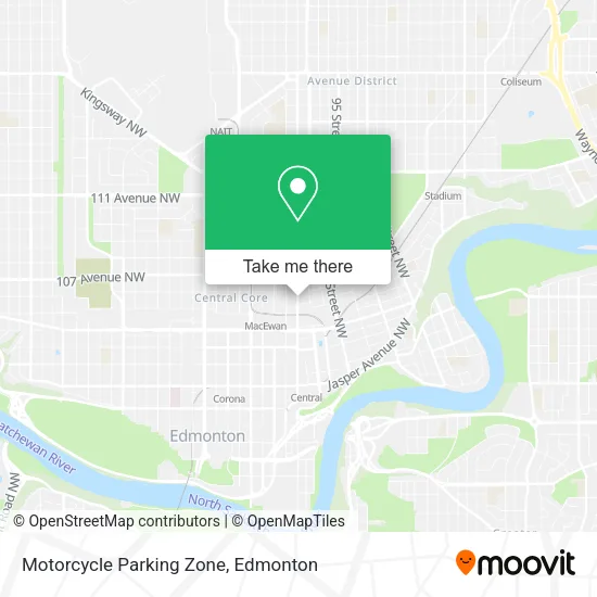 Motorcycle Parking Zone map