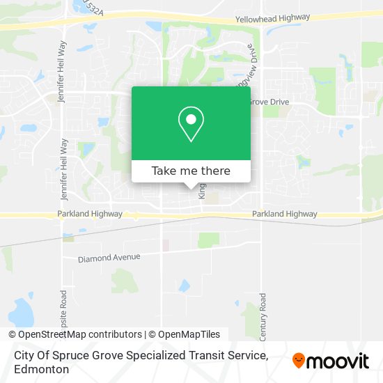 City Of Spruce Grove Specialized Transit Service plan