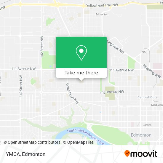 YMCA map