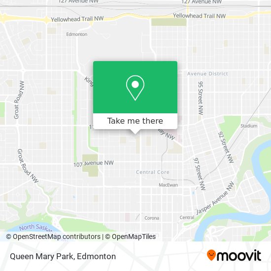 Queen Mary Park plan