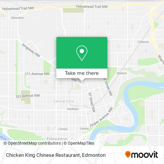Chicken King Chinese Restaurant plan