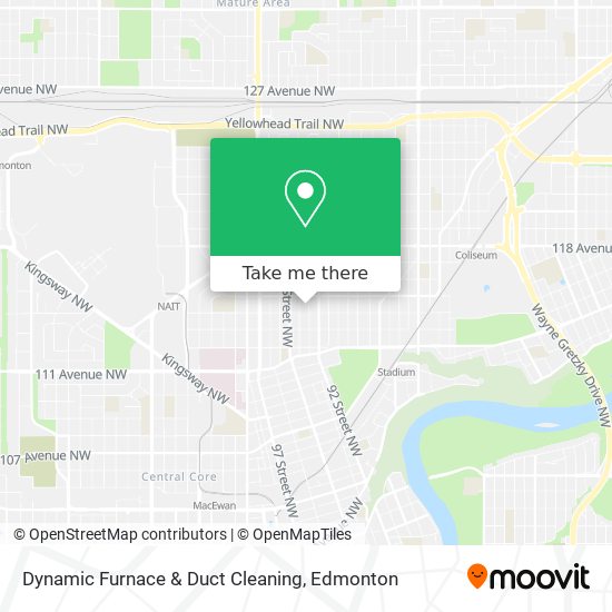 Dynamic Furnace & Duct Cleaning map