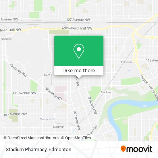 Stadium Pharmacy map