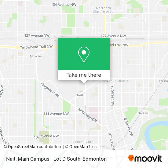 Nait, Main Campus - Lot D South map