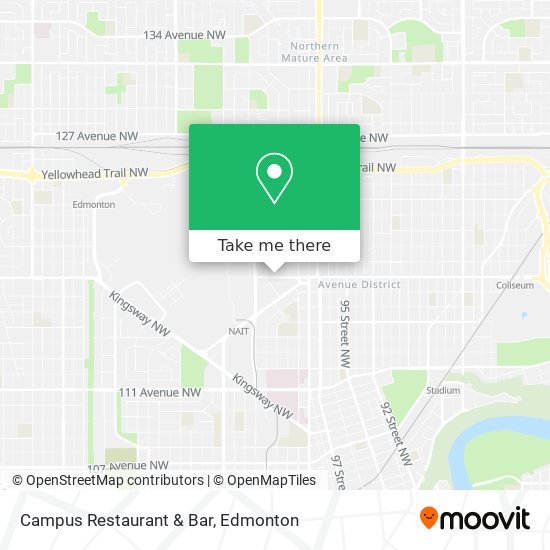 Campus Restaurant & Bar map