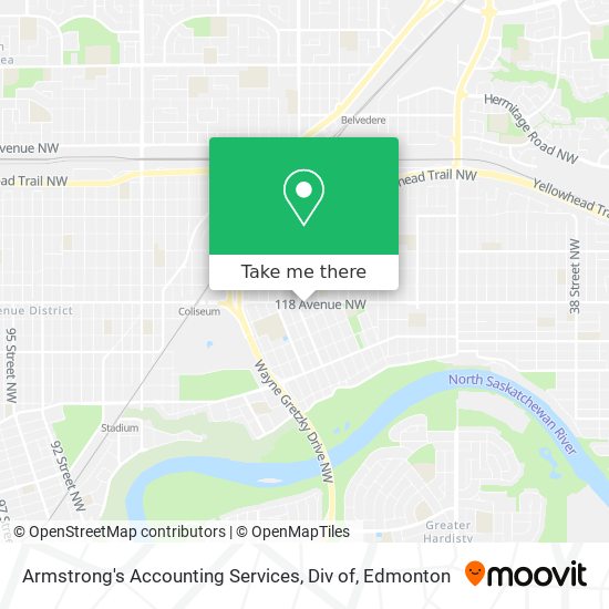 Armstrong's Accounting Services, Div of map