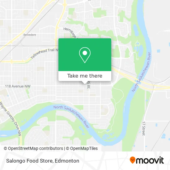 Salongo Food Store map