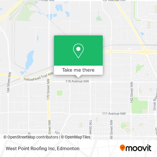 West Point Roofing Inc map