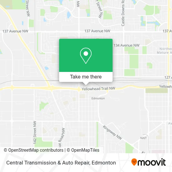 Central Transmission & Auto Repair map