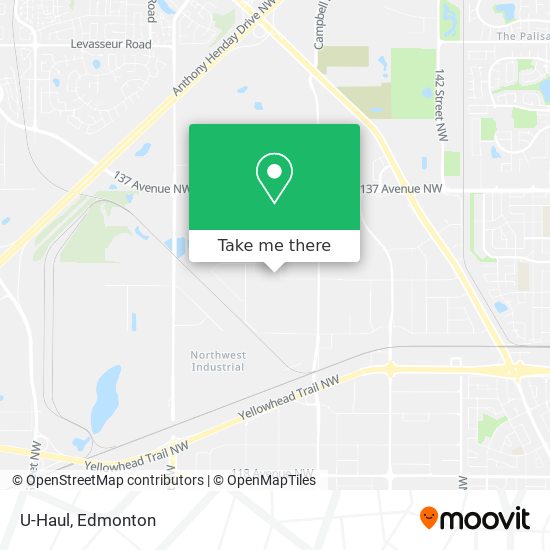 U-Haul map