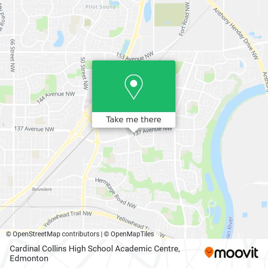 Cardinal Collins High School Academic Centre plan