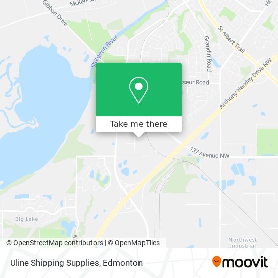 Uline Shipping Supplies map