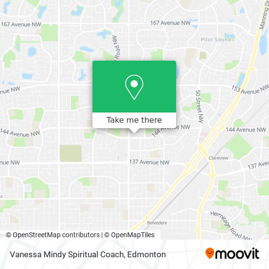 Vanessa Mindy Spiritual Coach map