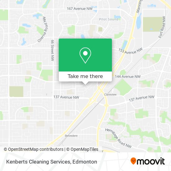 Kenberts Cleaning Services map