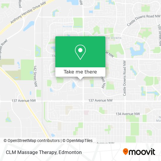 CLM Massage Therapy map