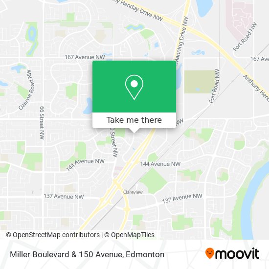 Miller Boulevard & 150 Avenue plan