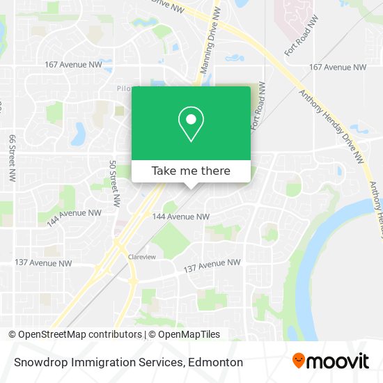 Snowdrop Immigration Services map