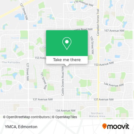 YMCA map