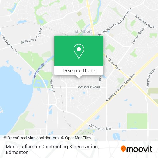 Mario Laflamme Contracting & Renovation map