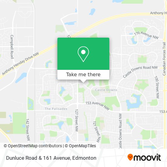 Dunluce Road & 161 Avenue plan