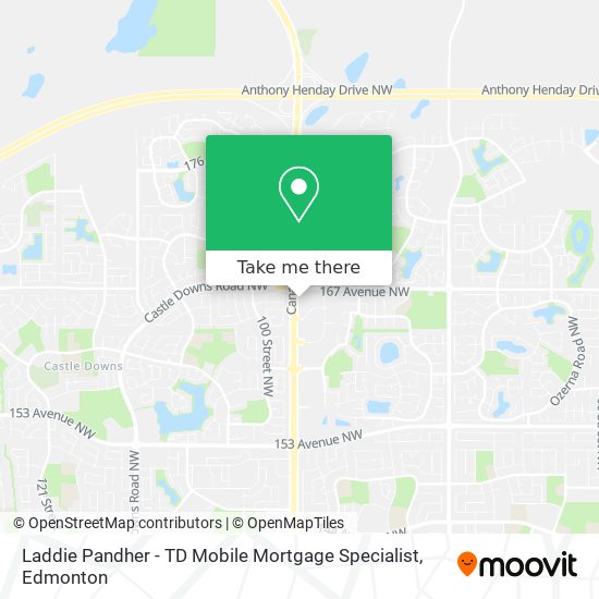 Laddie Pandher - TD Mobile Mortgage Specialist map