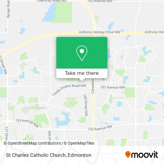 St Charles Catholic Church map