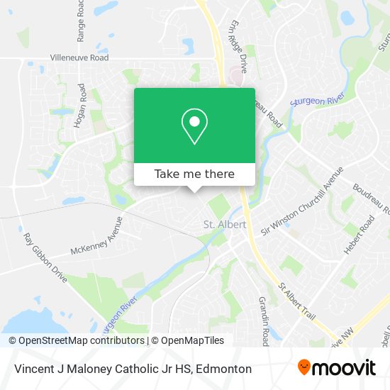Vincent J Maloney Catholic Jr HS map
