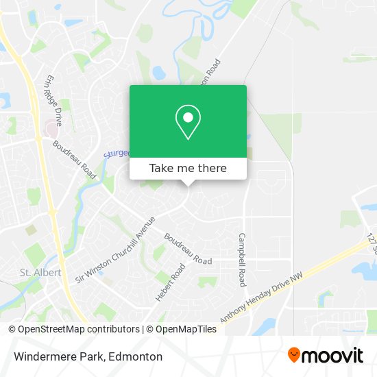 Windermere Park plan