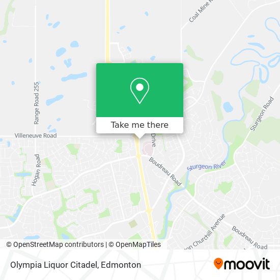 Olympia Liquor Citadel map