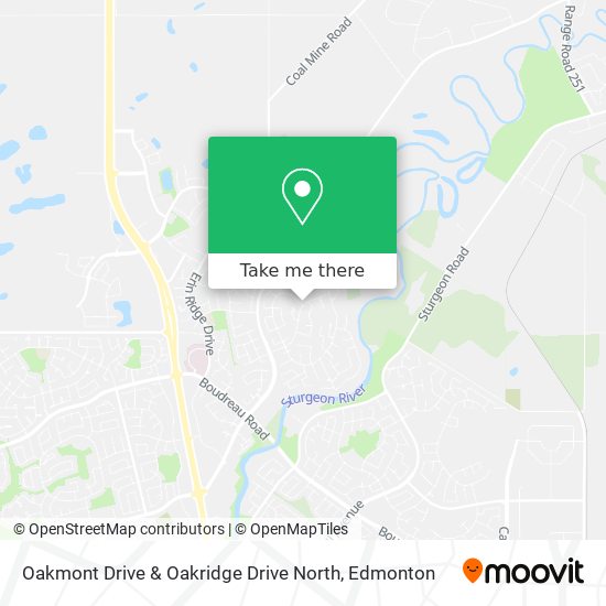 Oakmont Drive & Oakridge Drive North plan