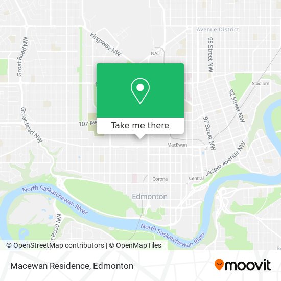 Macewan Residence map