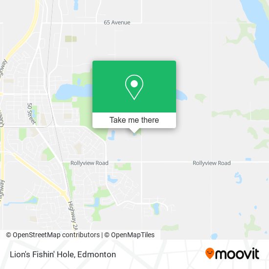 Lion's Fishin' Hole plan