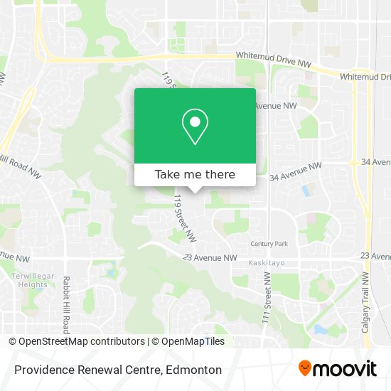 Providence Renewal Centre plan