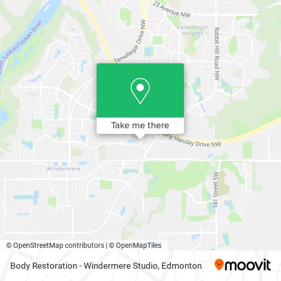 Body Restoration - Windermere Studio map