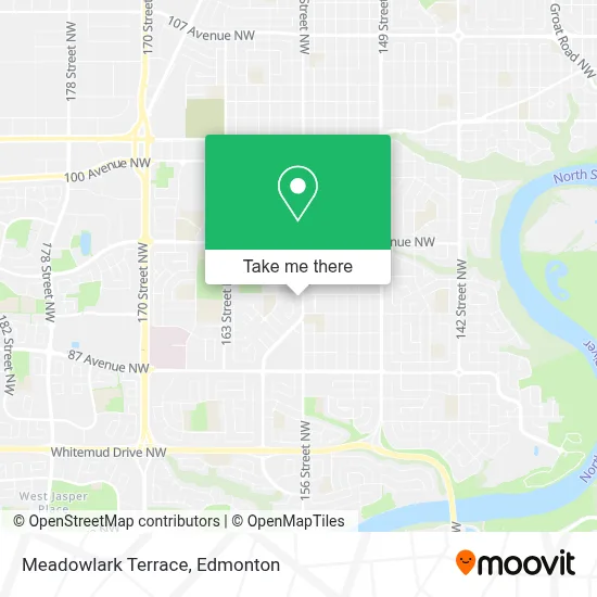 Meadowlark Terrace map