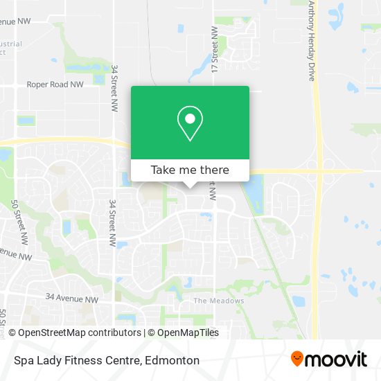Spa Lady Fitness Centre map