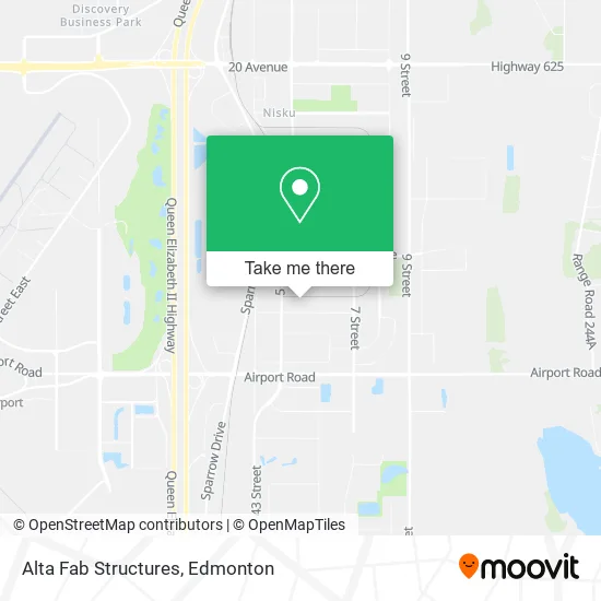 Alta Fab Structures map