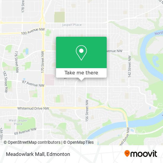 Meadowlark Mall map