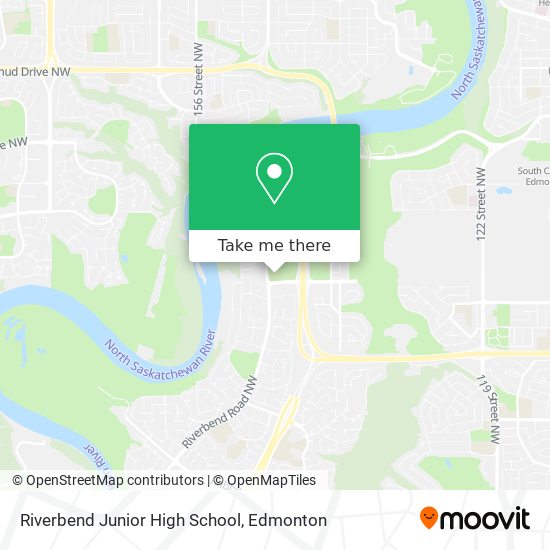 Riverbend Junior High School map