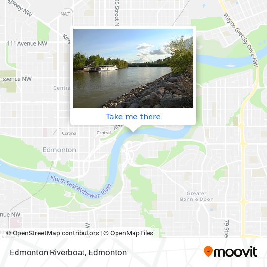 Edmonton Riverboat plan