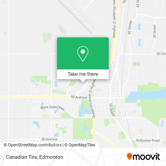 Canadian Tire map