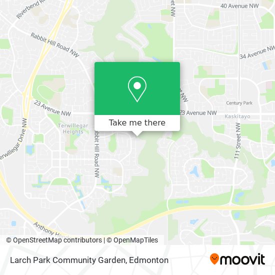 Larch Park Community Garden plan