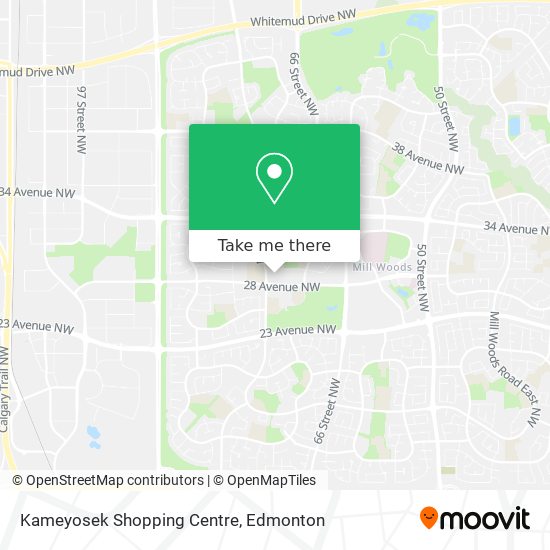 Kameyosek Shopping Centre map
