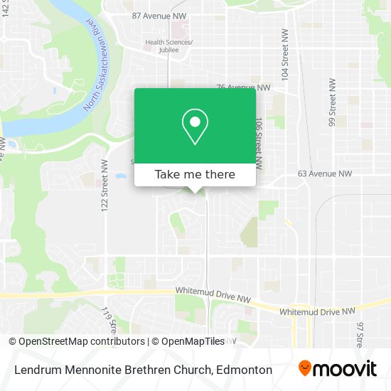 Lendrum Mennonite Brethren Church map
