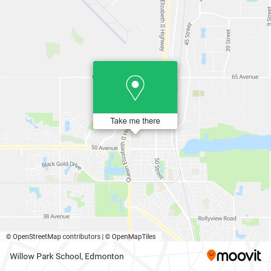 Willow Park School map